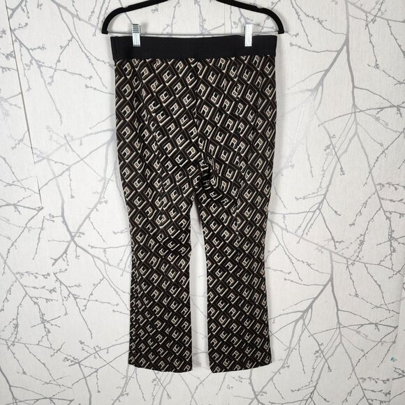 Raffaelo Rossi Monogram Stretch Knit Macy 7/8 Bootcut Pants - Picture 4 of 10